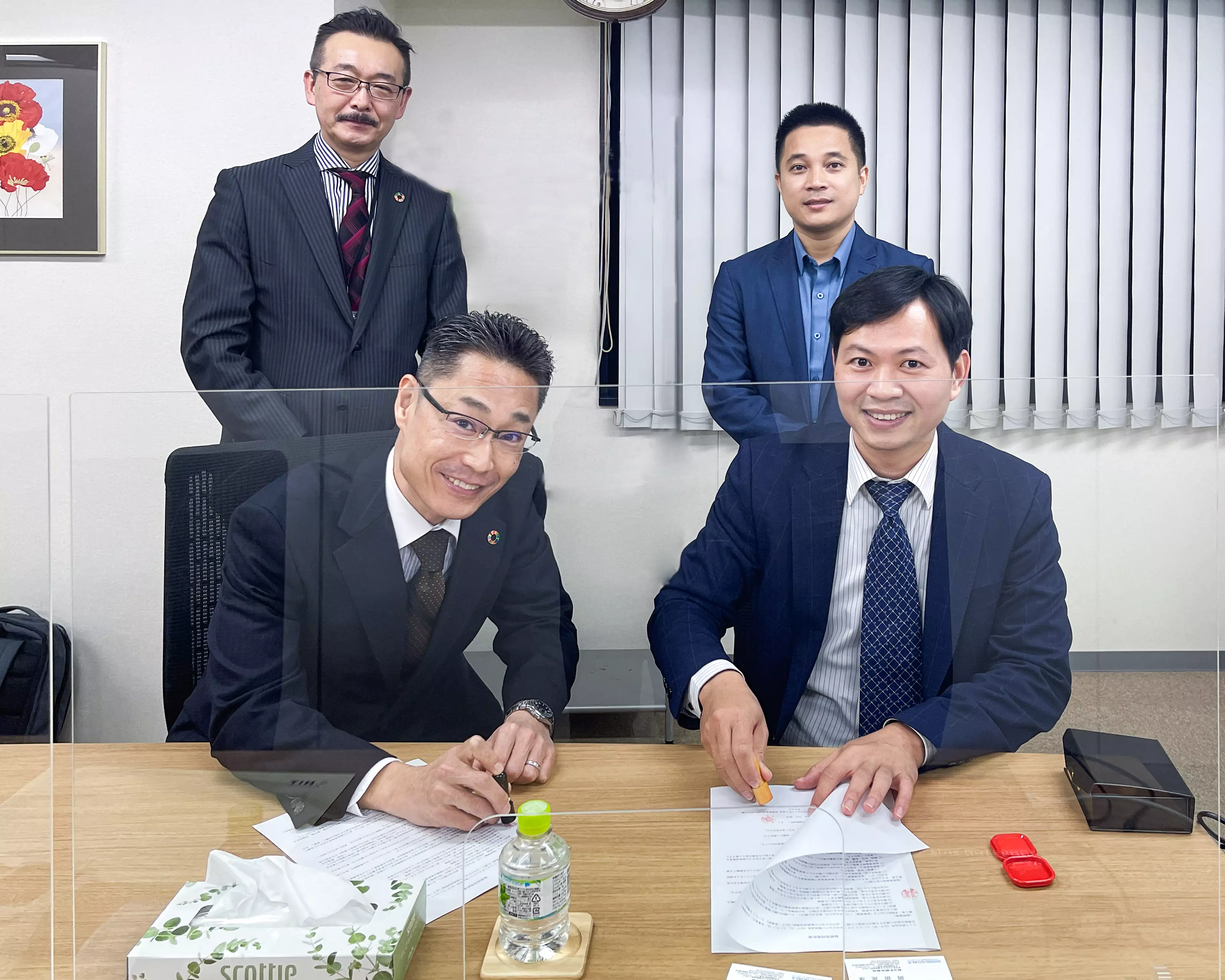 LTS Groupの日本出張：新しい契約が締結され、新しい機会が開かれました