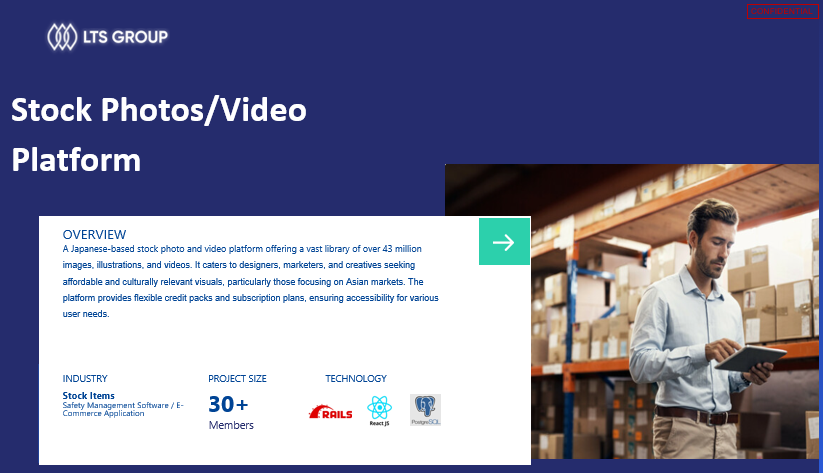 Stock Images Portal Built with Ruby on Rails