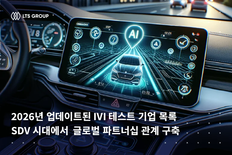 2026년 업데이트된 IVI 테스트 기업  – SDV 시대에서  글로벌 파트너십 관계 구축