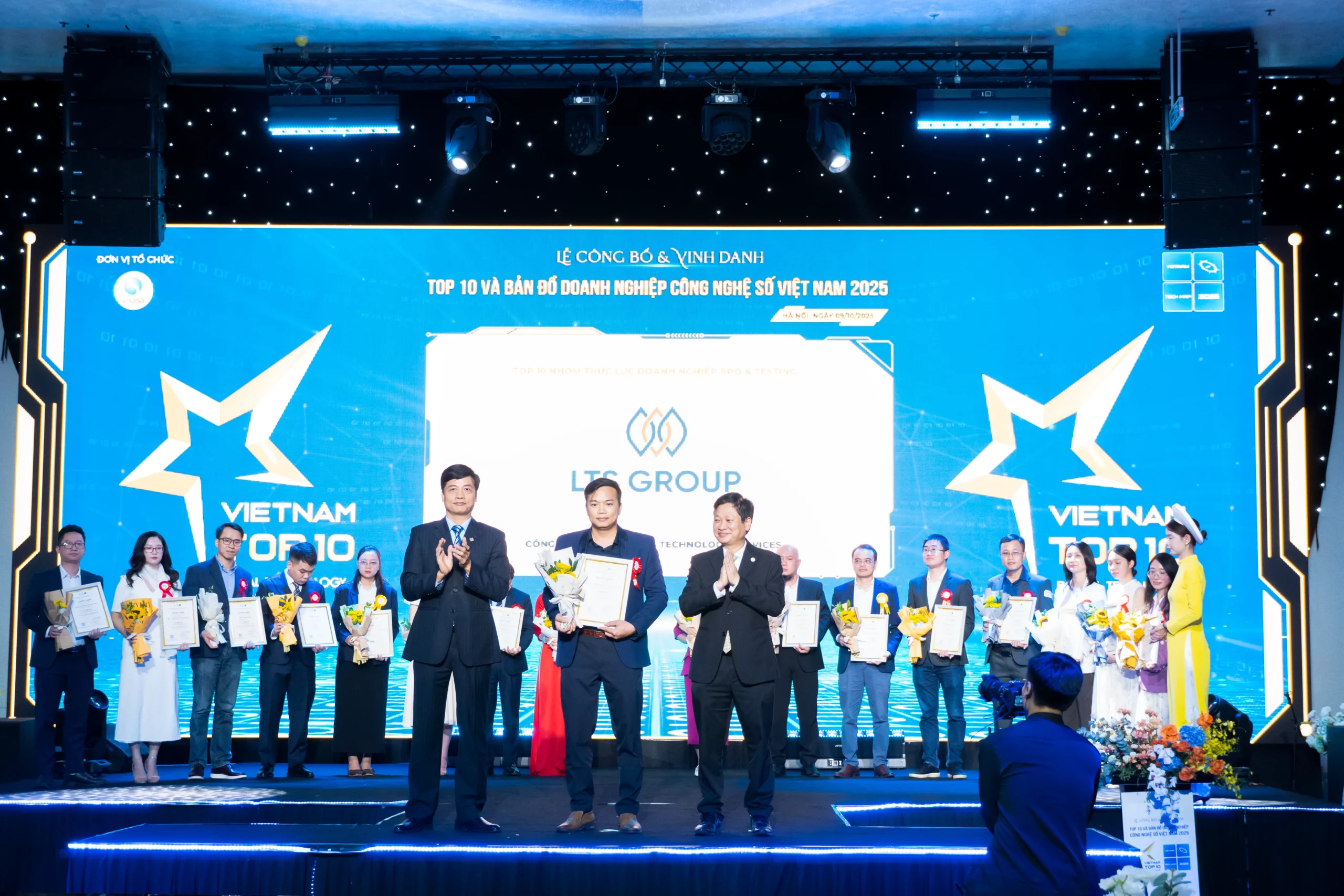 LTS Group recognized among Vietnam’s Top 10 ICT Companies 2025