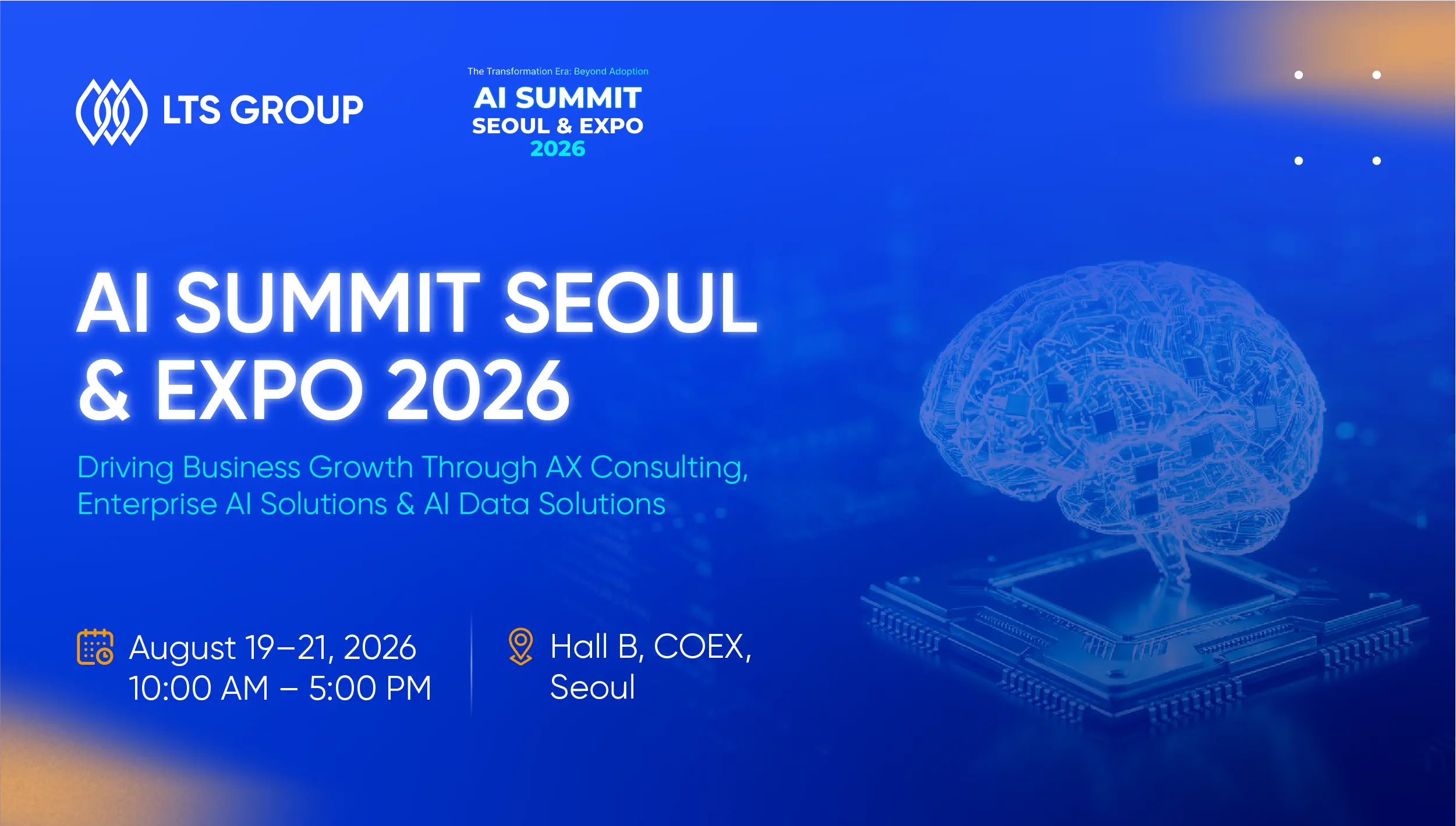 Meet LTS Group at AI Summit Seoul & Expo 2026