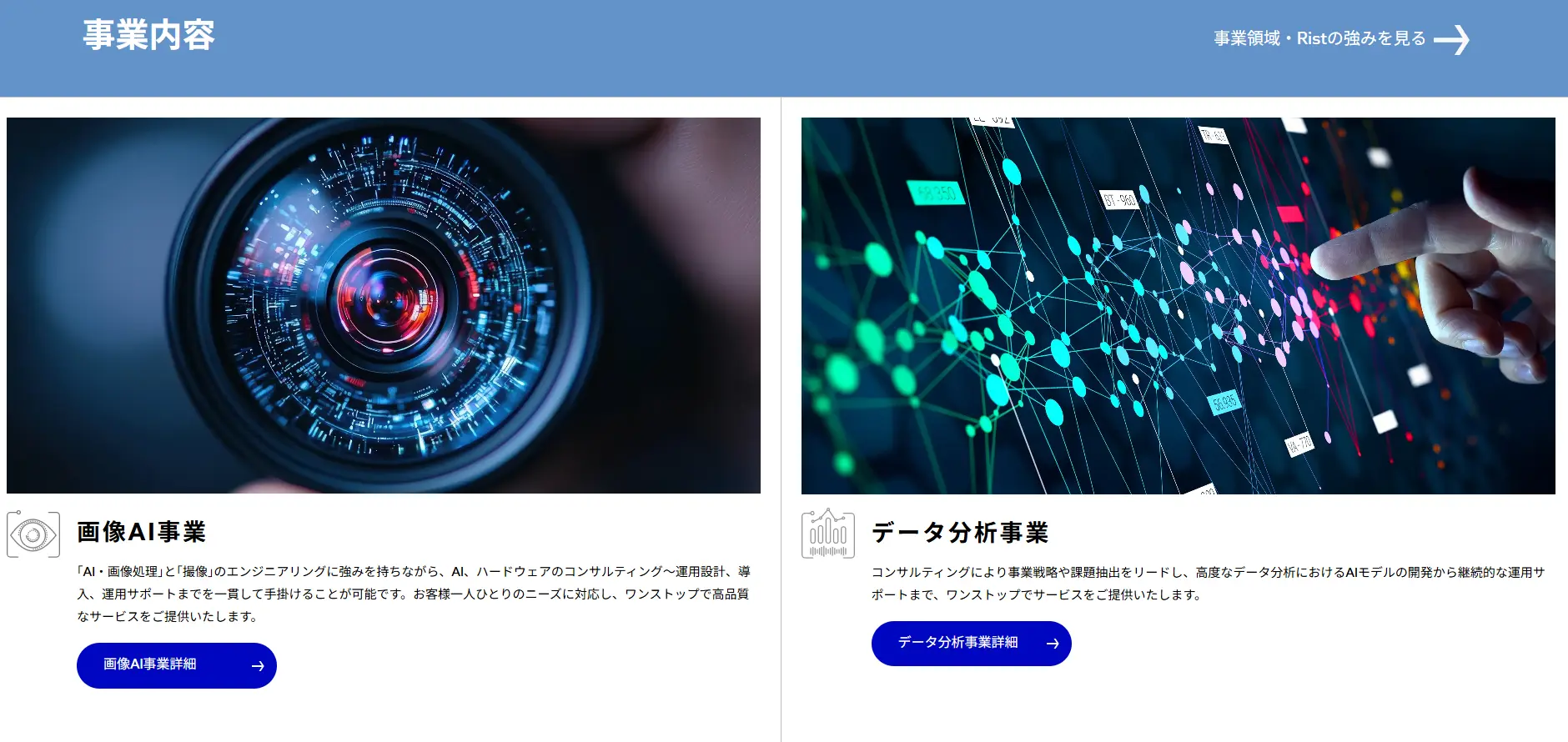 外観検査AI会社おすすめ： 株式会社Rist
