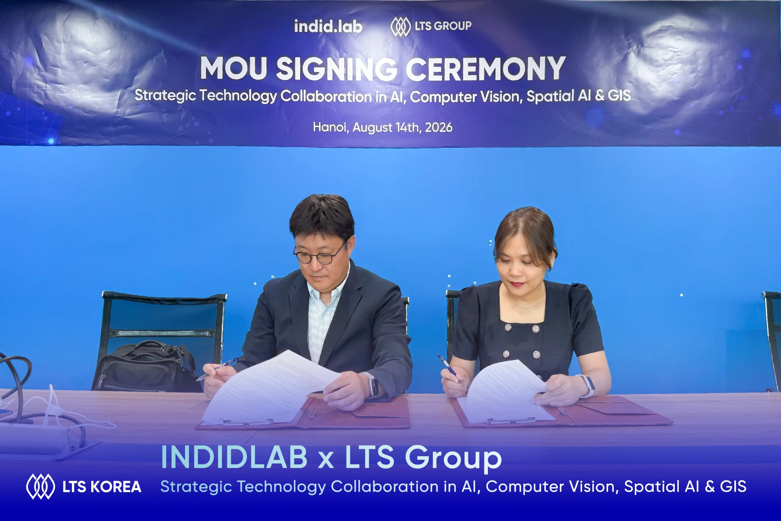 LTS Group & IndidLab Sign MOU for Strategic Collaboration in AI, Computer Vision, Spatial AI, and GIS
